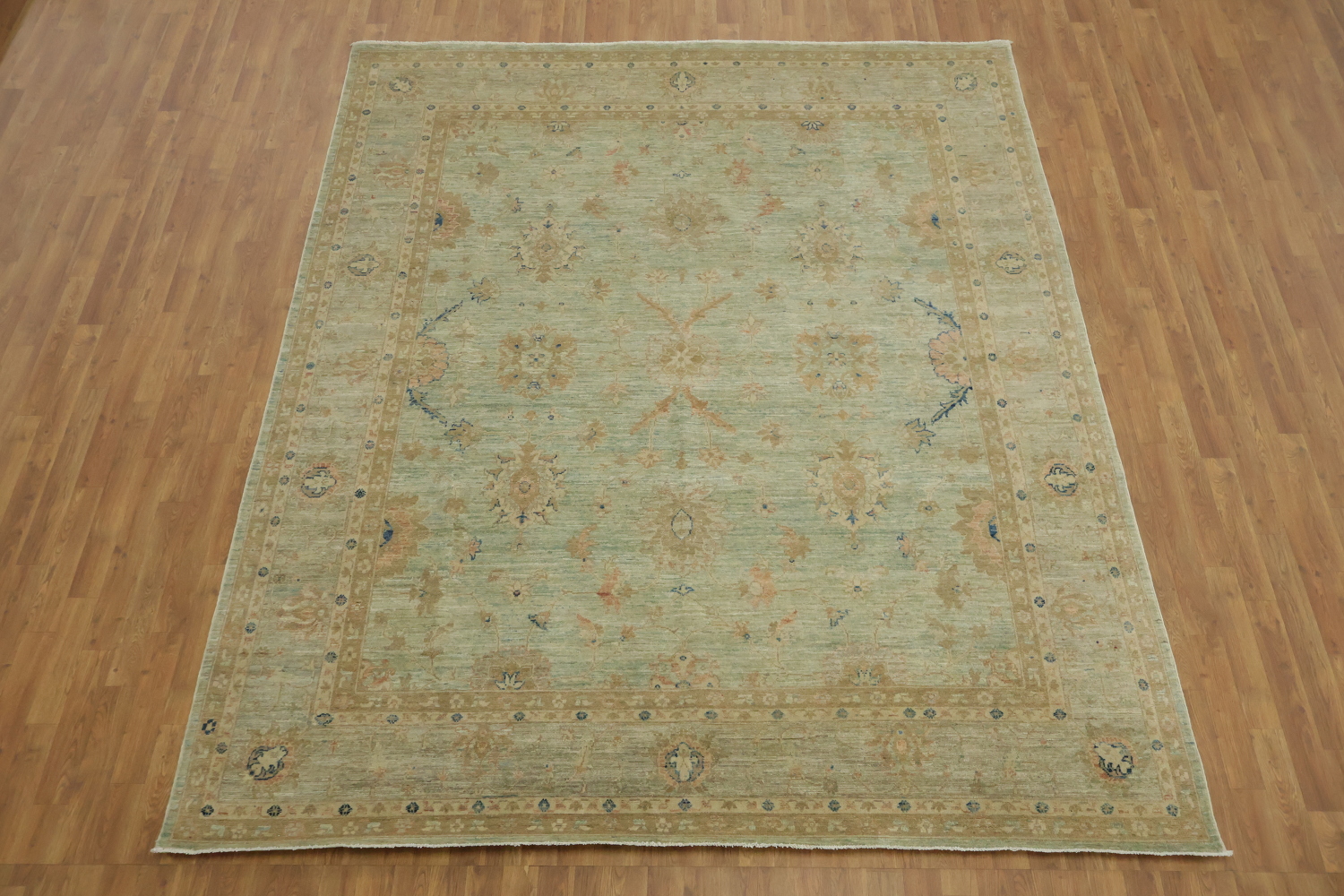 Vegetable Dye Wool Traditional Kazak Area Rug 8x10