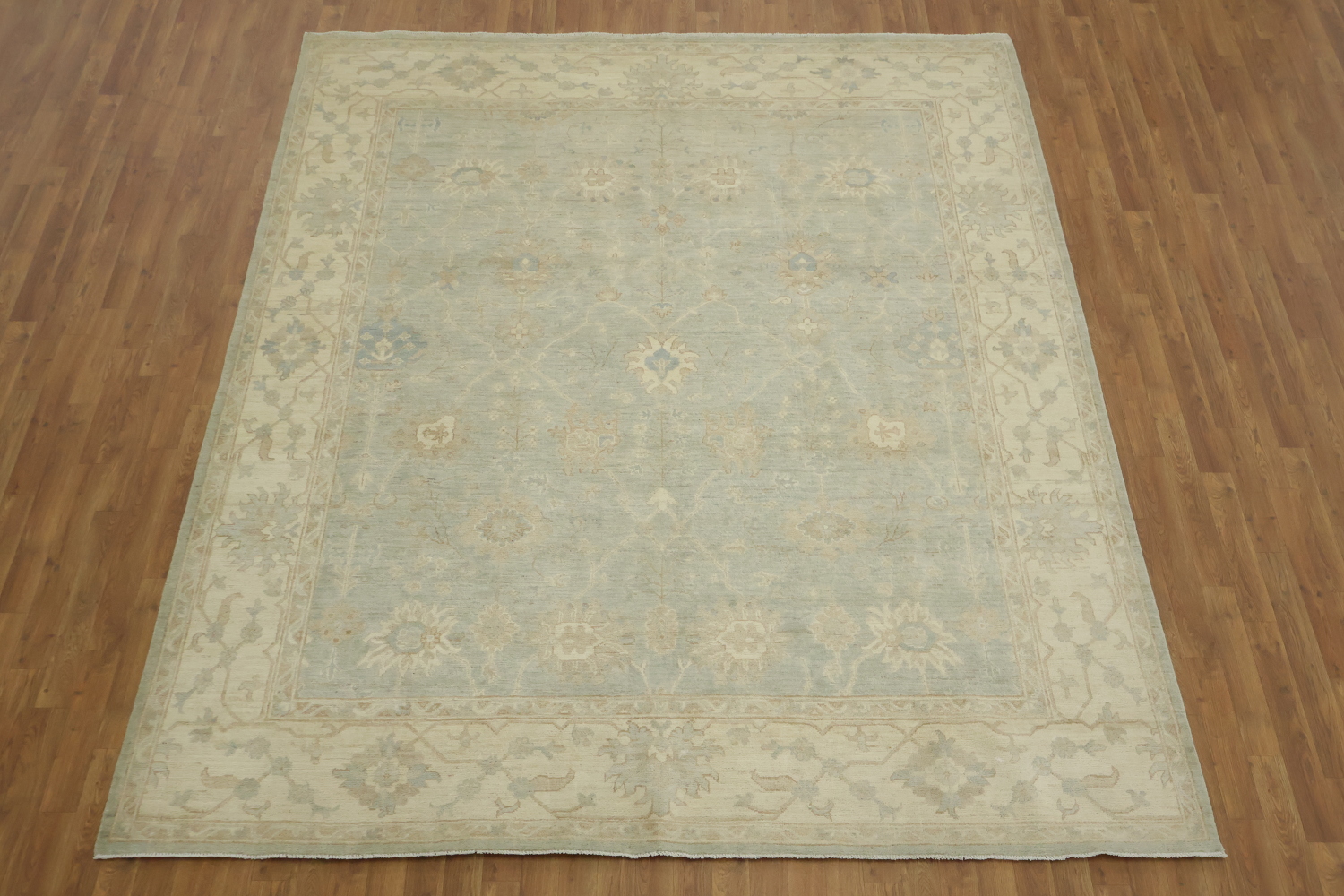 Floral Wool Traditional Oushak Area Rug 8x10