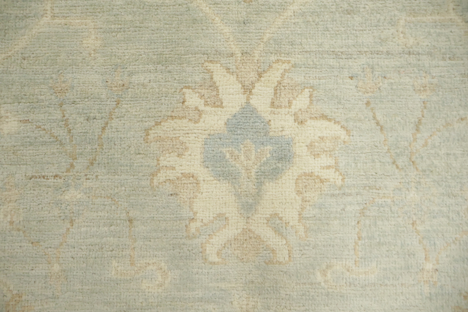 Floral Wool Traditional Oushak Area Rug 8x10