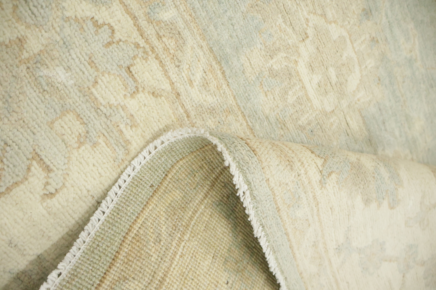 Floral Wool Traditional Oushak Area Rug 8x10