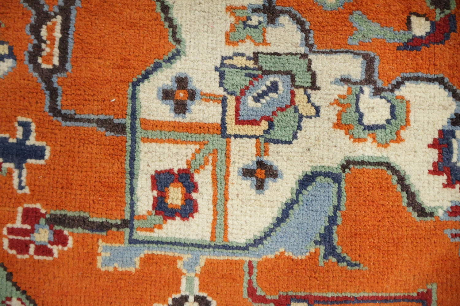 Geometric Wool Kazak Oriental Area Rug 8x10