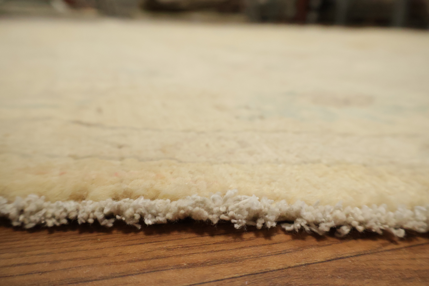 Vegetable Dye Round Traditional Oushak Square Wool Rug 8x8