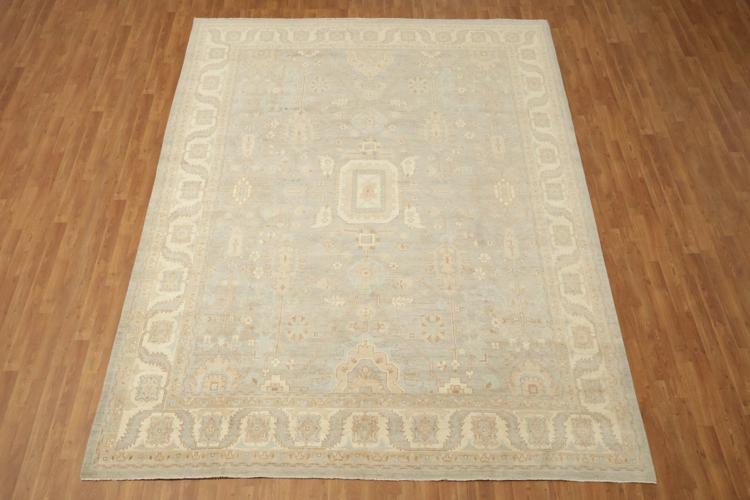 Traditional Oushak Decorative Wool Area Rug 9x12