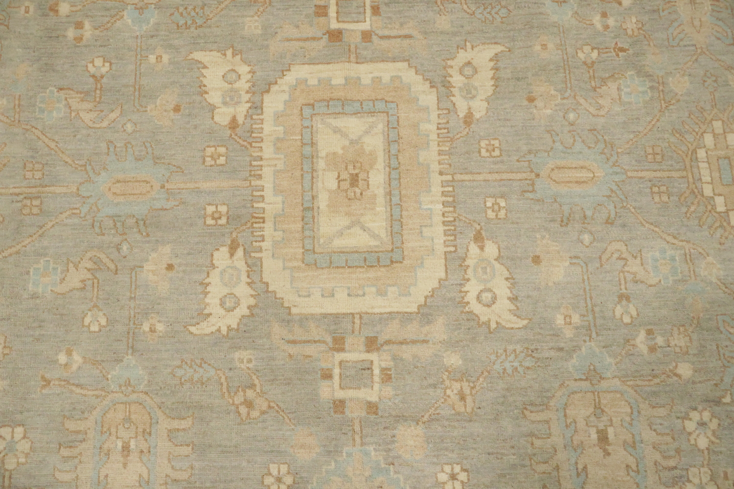 Traditional Oushak Decorative Wool Area Rug 9x12