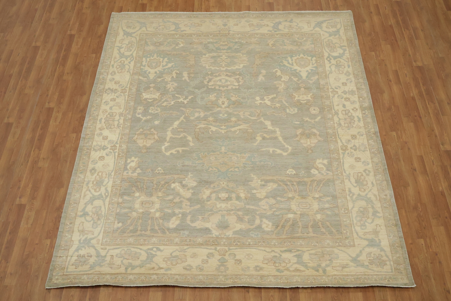 Mute Turkish Wool Traditional Oushak Area Rug 8x10