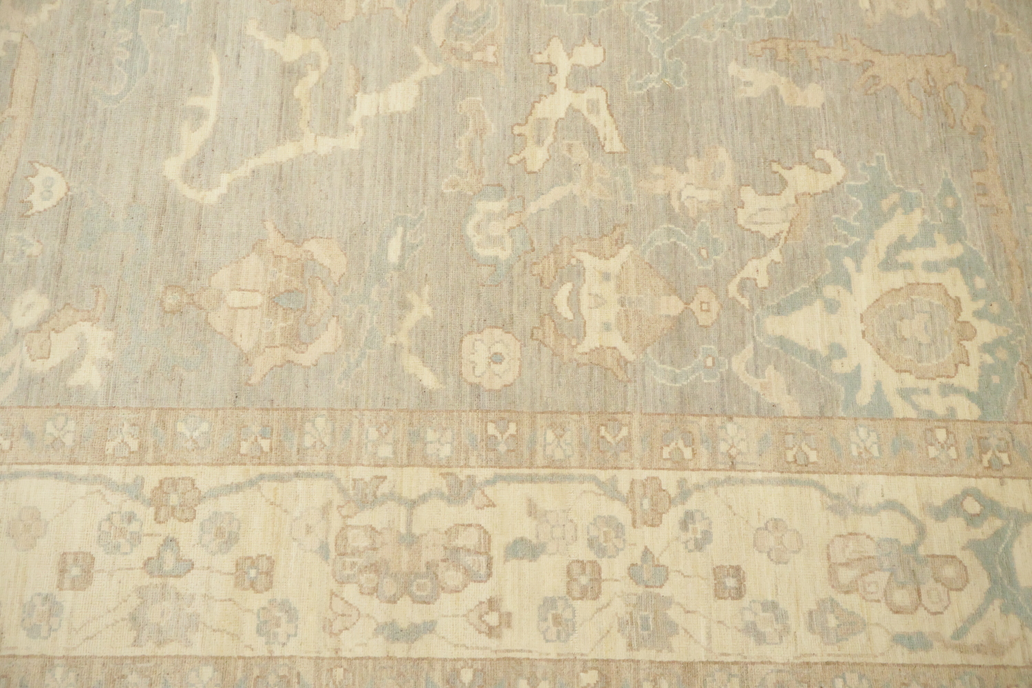 Mute Turkish Wool Traditional Oushak Area Rug 8x10