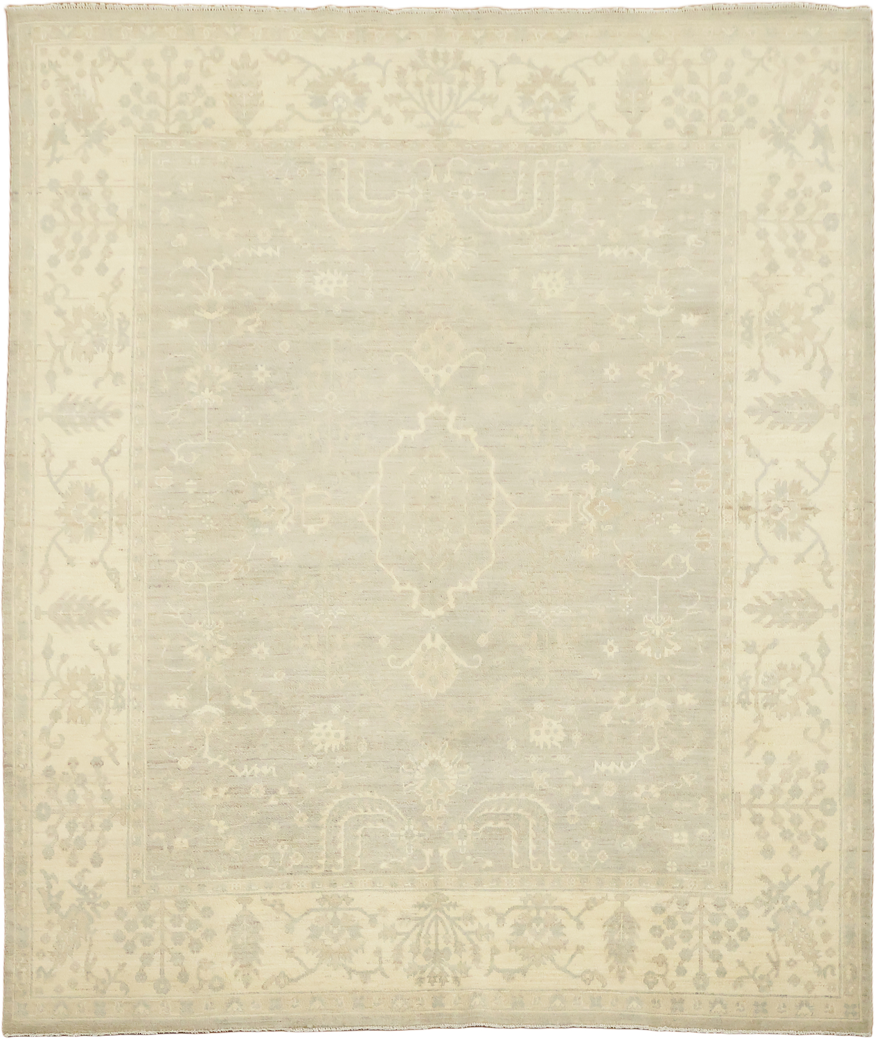 Traditional Oushak Wool Area Rug 8x10