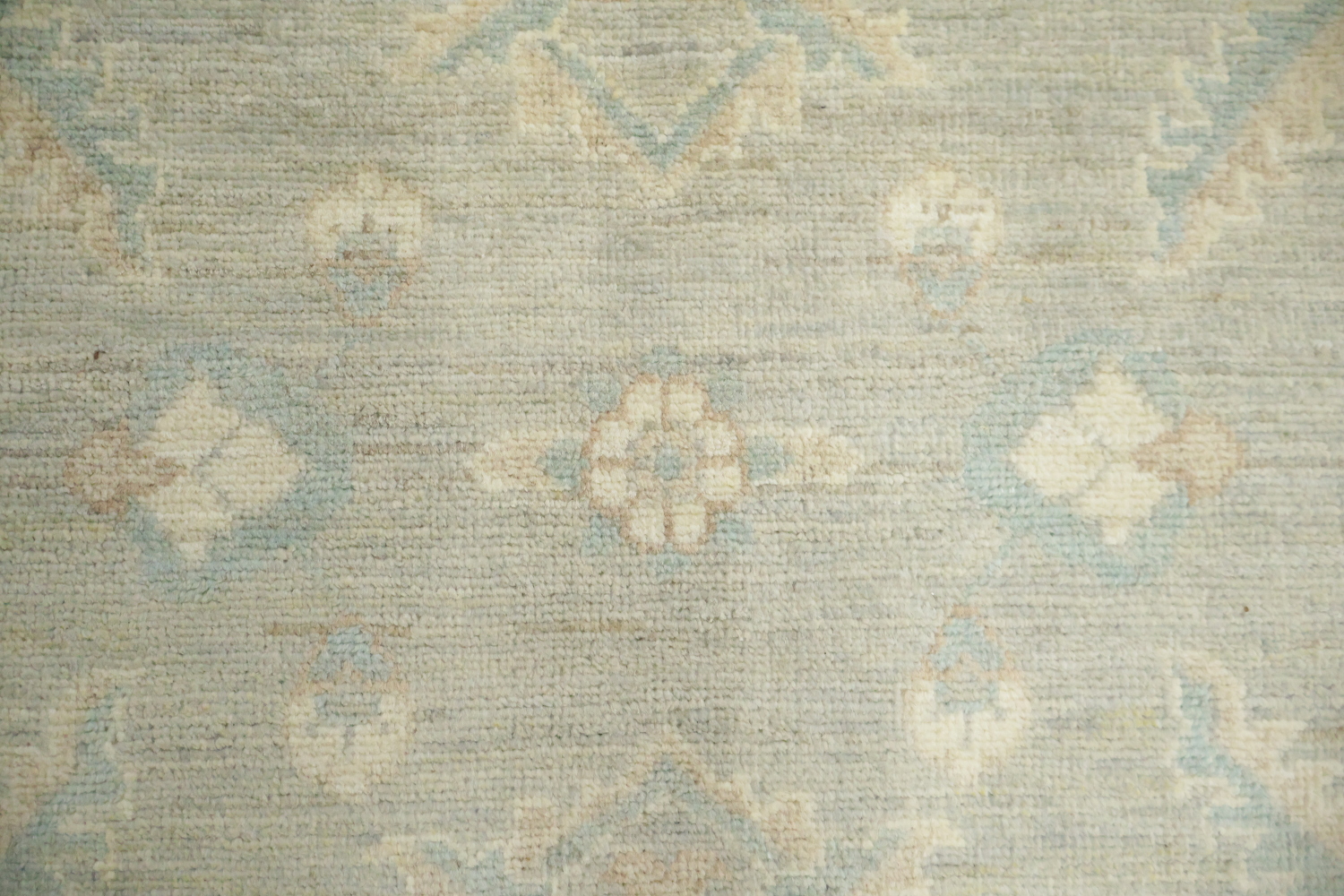 Muted Vegetable Dye Wool Traditional Oushak Area Rug 8x10