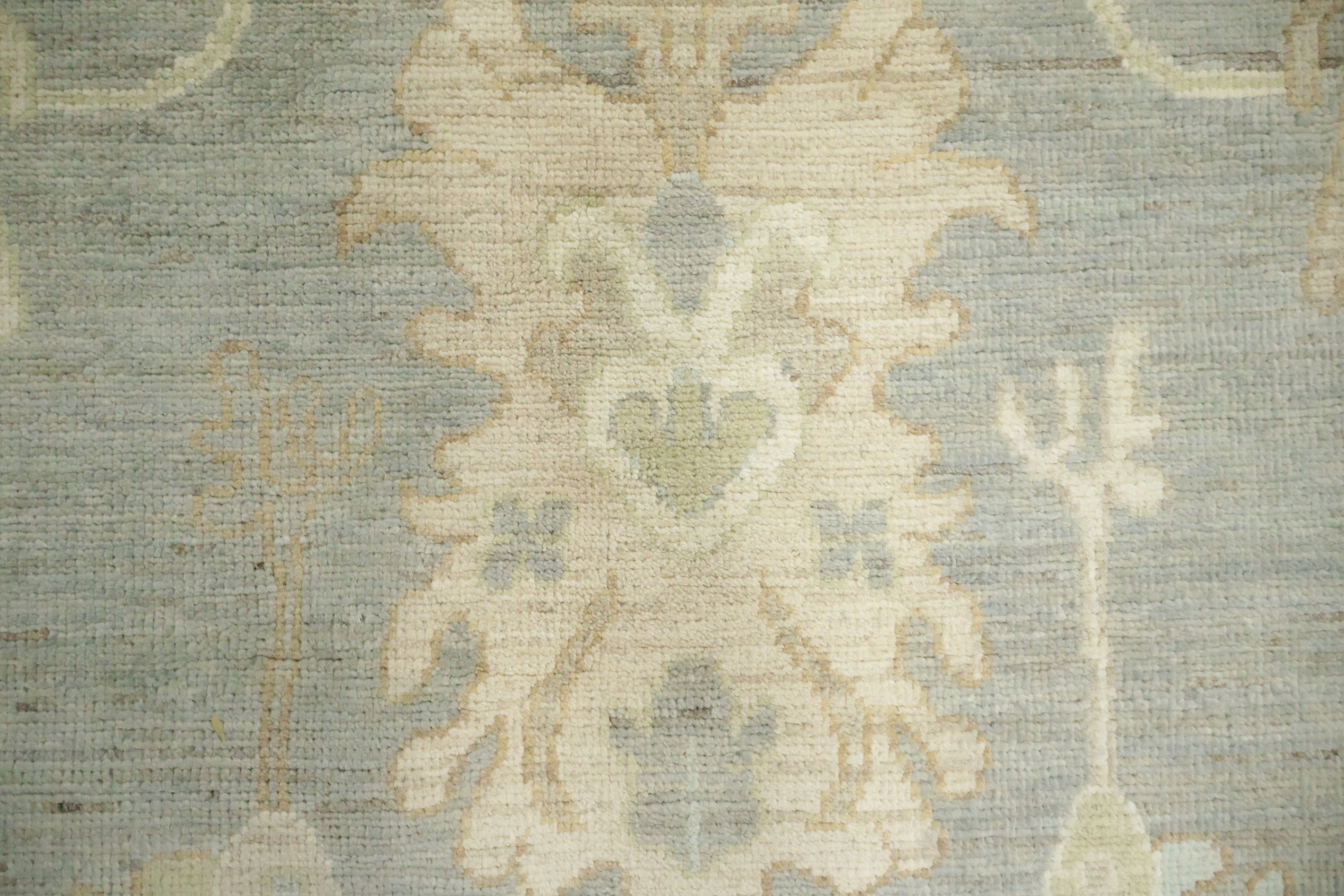 Vegetable Dye Wool Turkish Traditional Oushak Area Rug 8x10