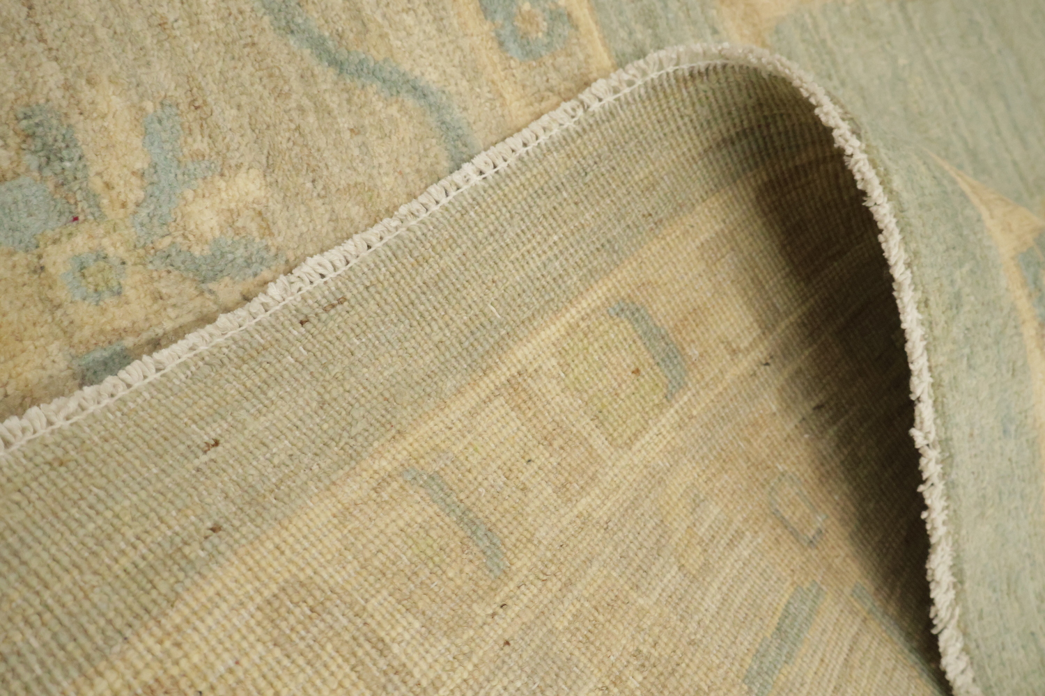 Wool Vegetable Dye Wool Traditional Oushak Area Rug 8x10
