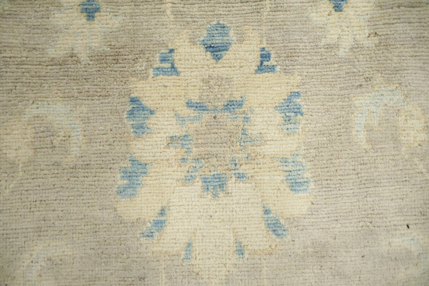 Oushak Turkish All Over Floral Wool Area Rug 9x12