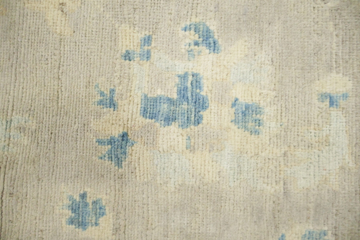 Oushak Turkish All Over Floral Wool Area Rug 9x12