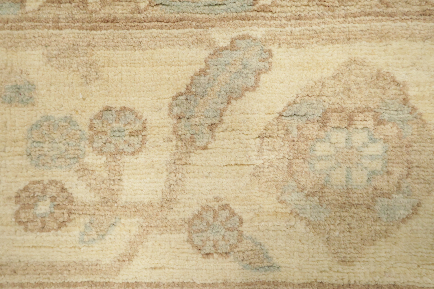 Muted Vegetable Dye Wool Traditional Oushak Area Rug 8x10