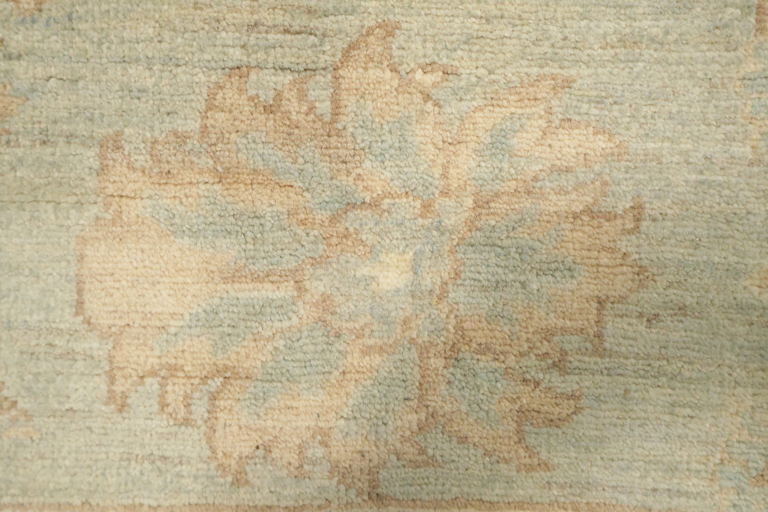 Muted Vegetable Dye Wool Traditional Oushak Area Rug 8x10