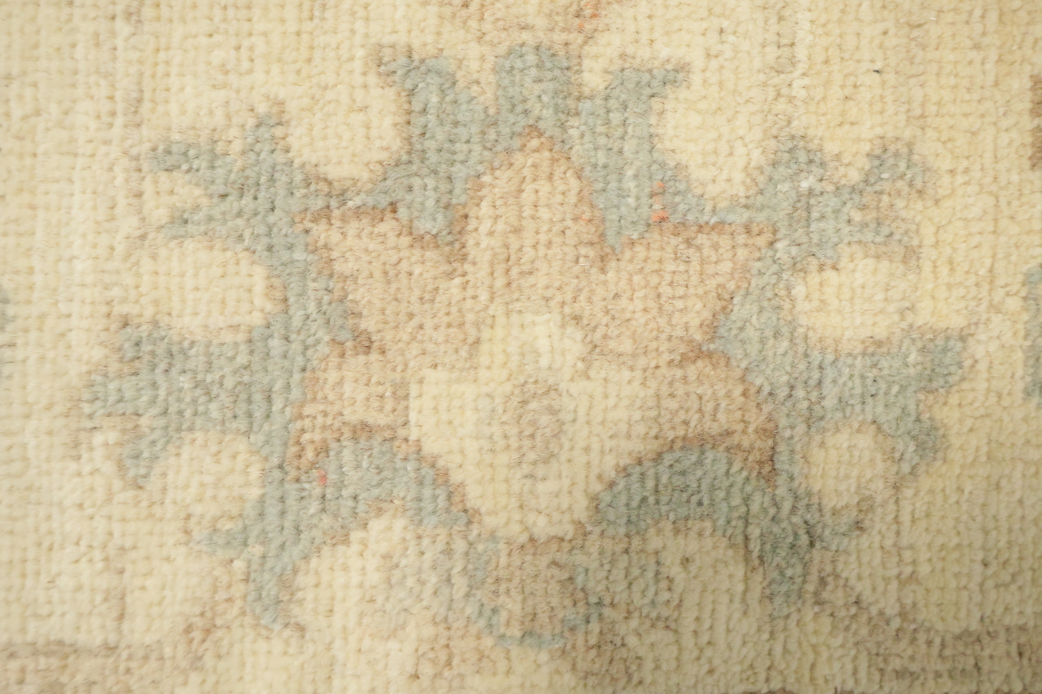 Muted Vegetable Dye Wool Traditional Oushak Area Rug 8x10