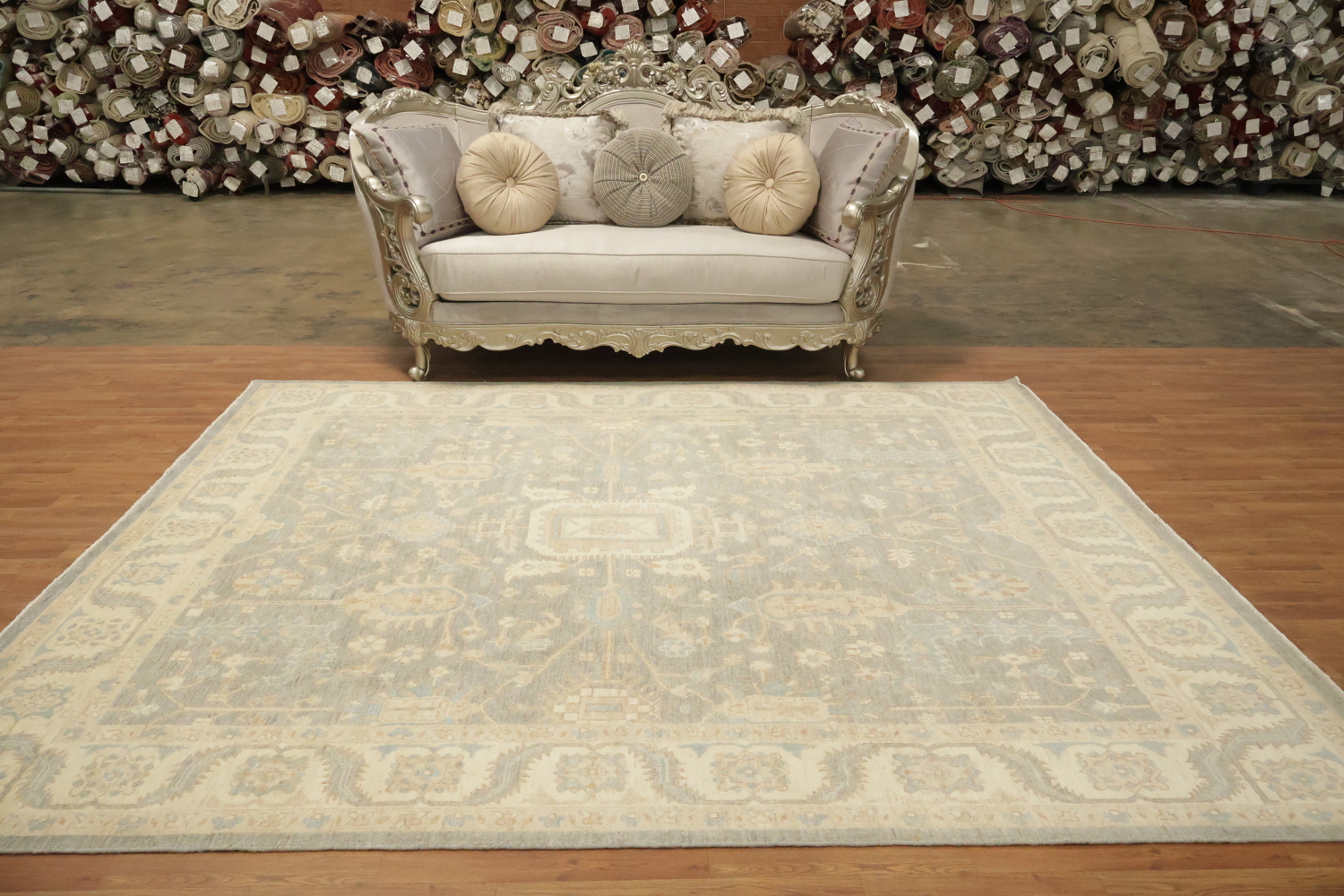 Top Quality Vegetable Dye Wool Traditional Oushak Area Rug 8x10