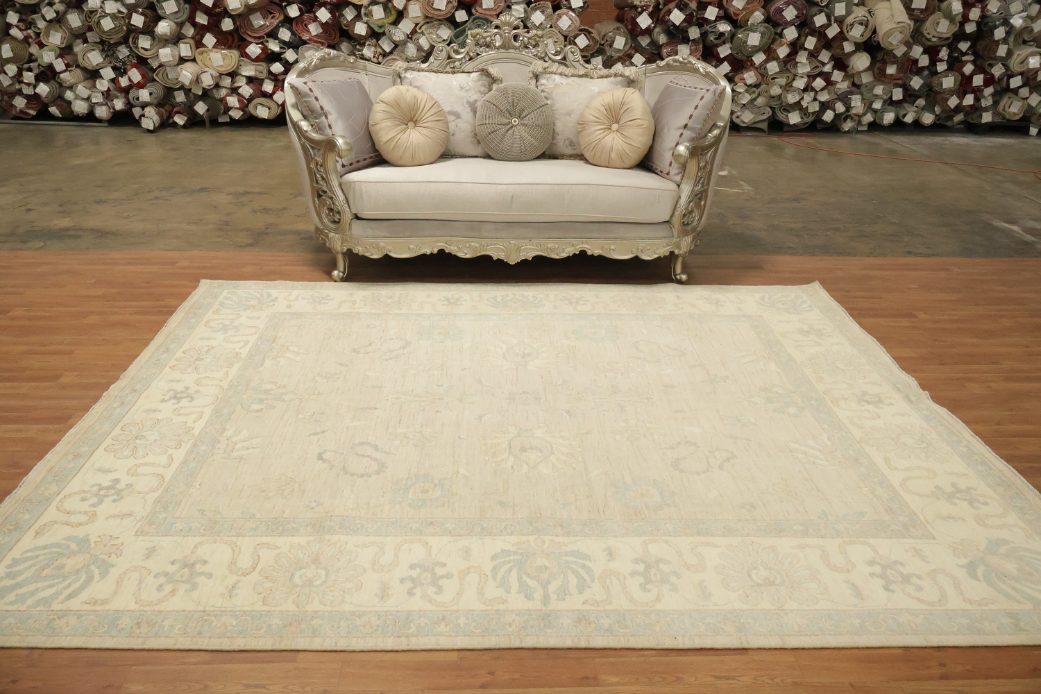 Traditional Oushak Wool Area Rug 8x10