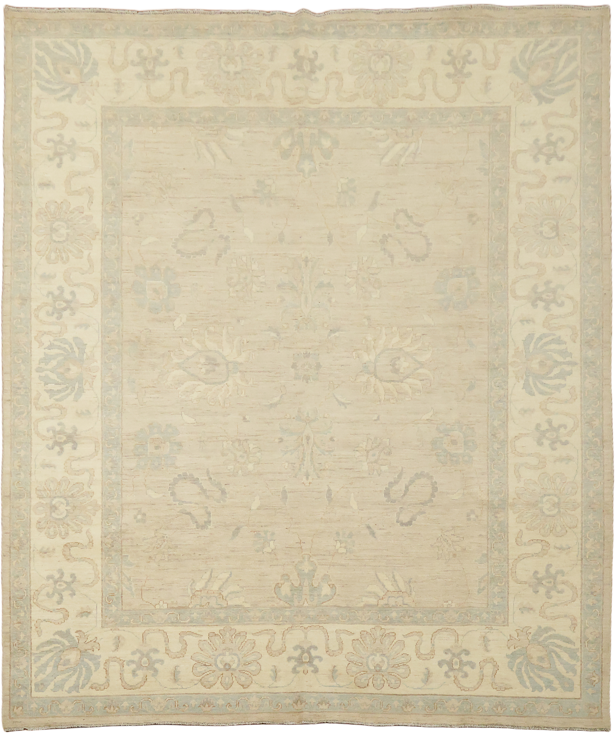 Traditional Oushak Wool Area Rug 8x10