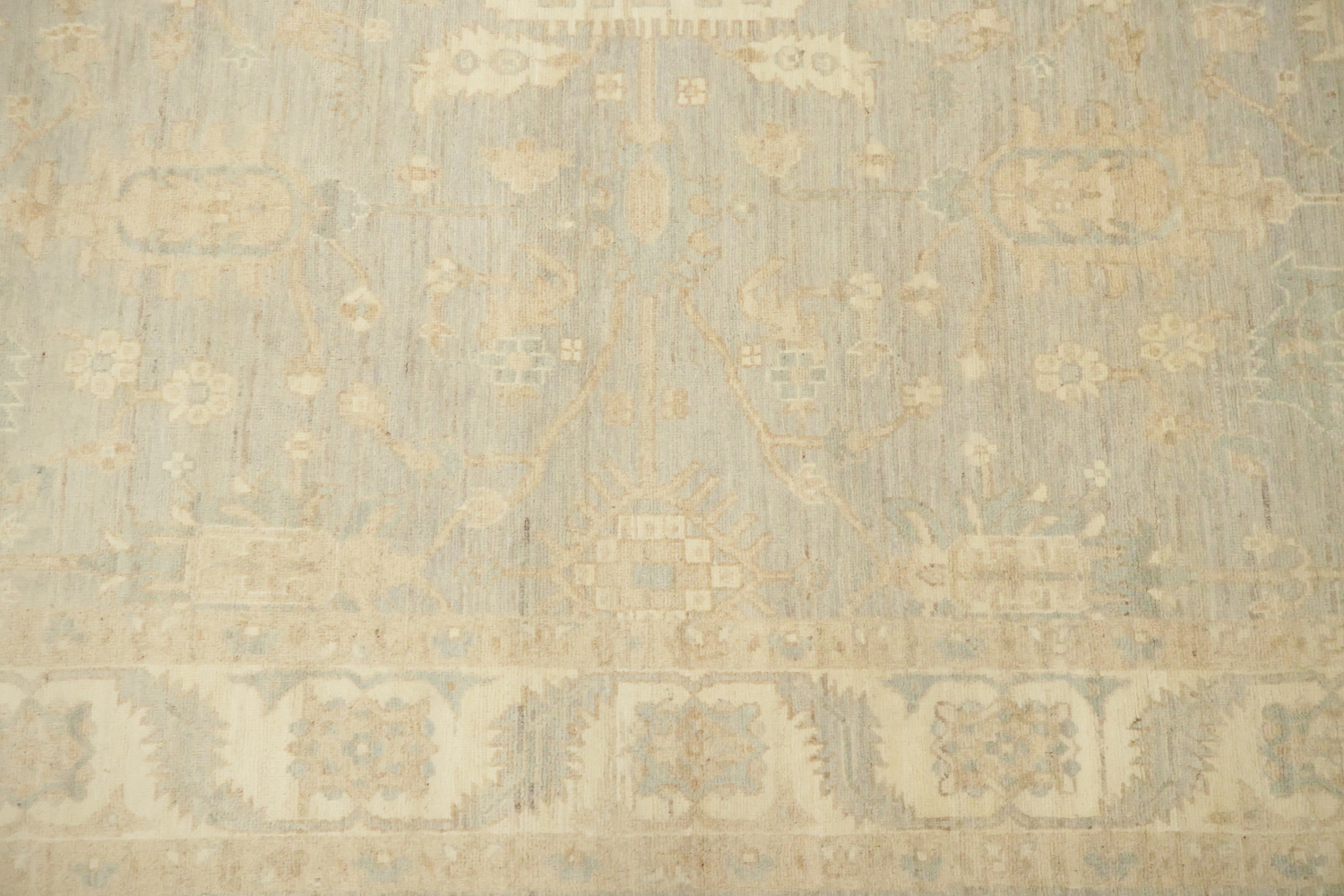 Traditional Oushak Vegetable Dye Wool Area Rug 8x10