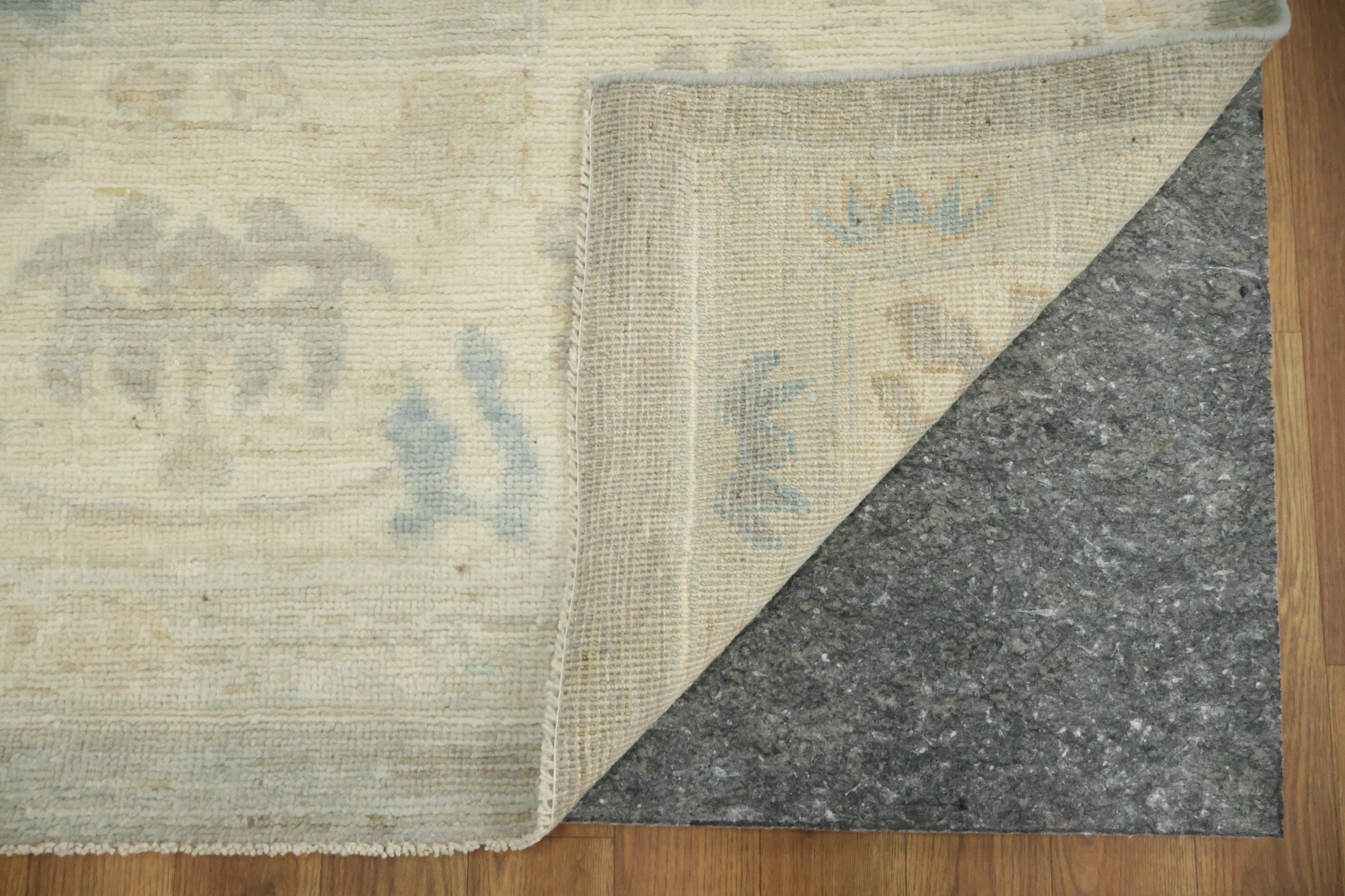 Turkish Vegetable Dye Wool Traditional Oushak Large Rug 10x14