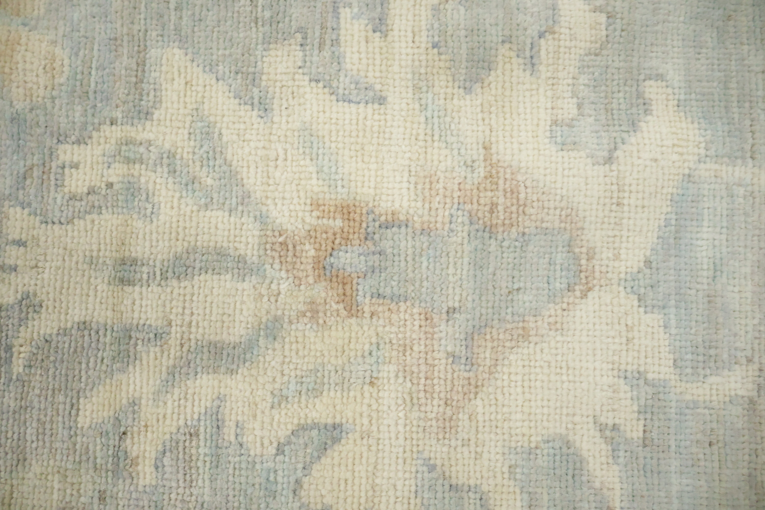 Turkish Vegetable Dye Wool Traditional Oushak Large Rug 10x14