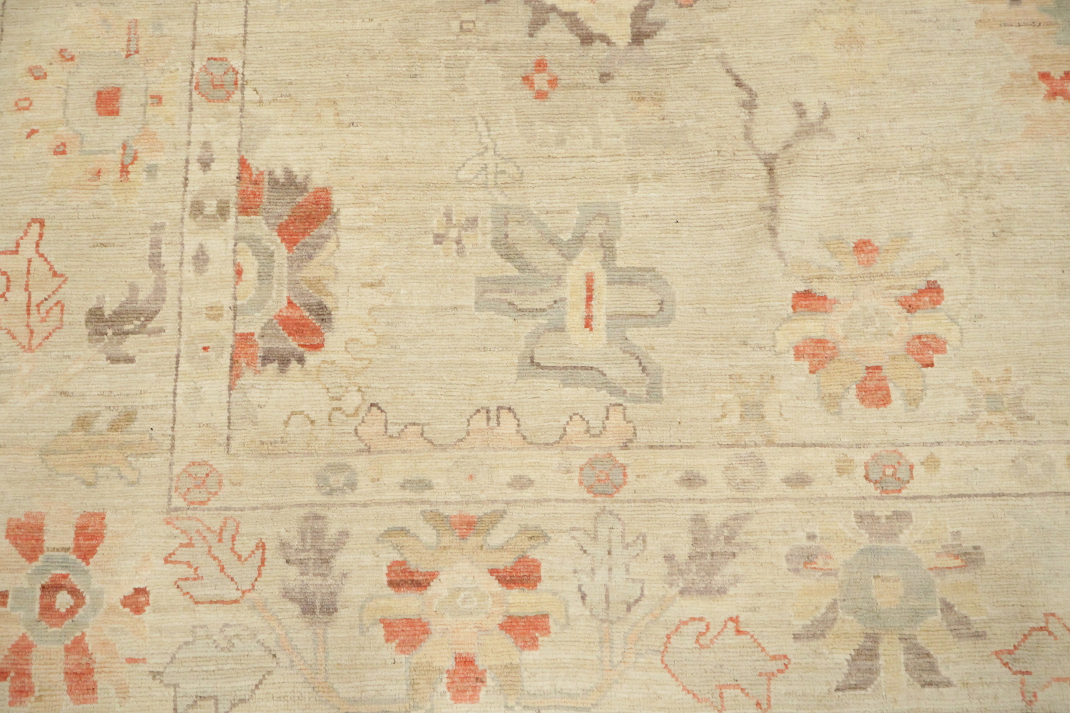 Traditional Oushak Turkish Wool Area Rug 8x10