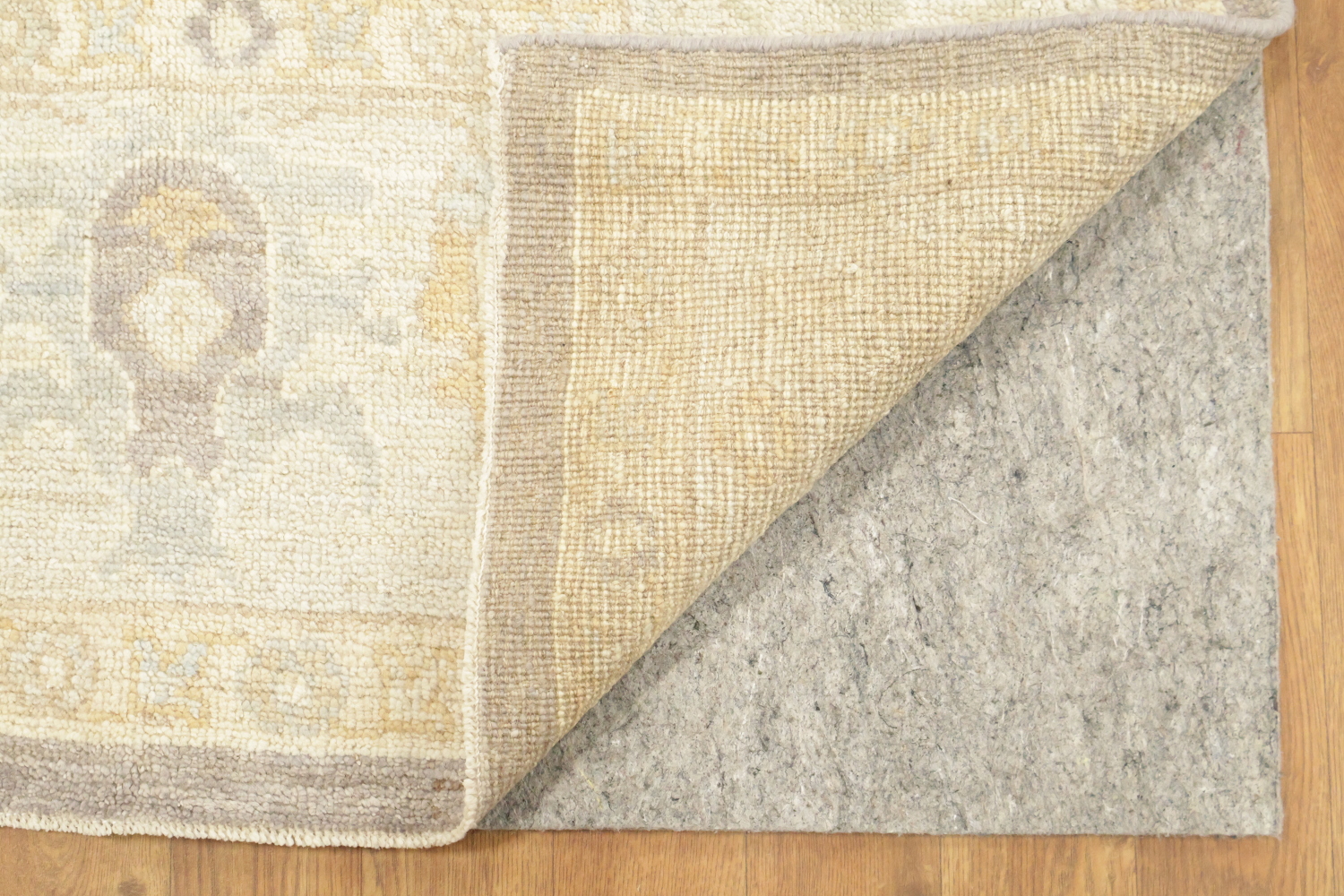 Turkish Vegetable Dye Wool Traditional Oushak Area Rug 7x10