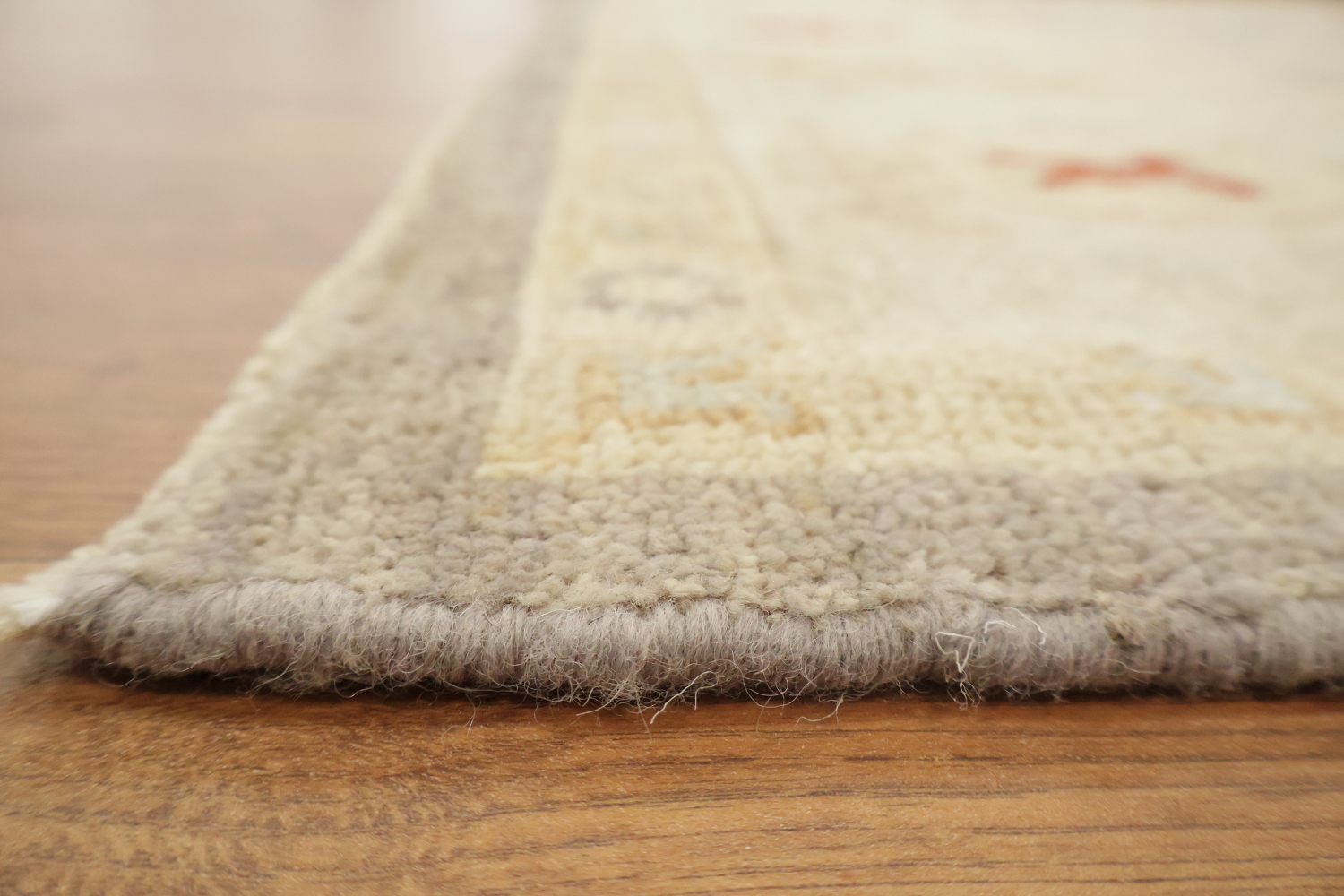 Turkish Vegetable Dye Wool Traditional Oushak Area Rug 7x10