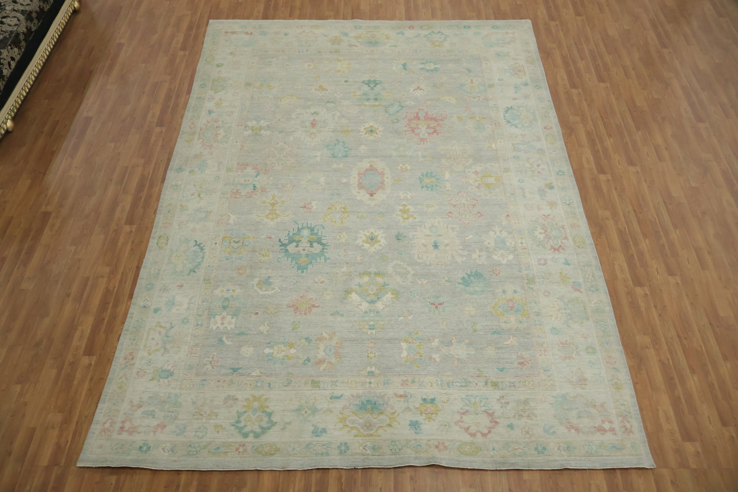 All Over Traditional Oushak Wool Area Rug 10x14