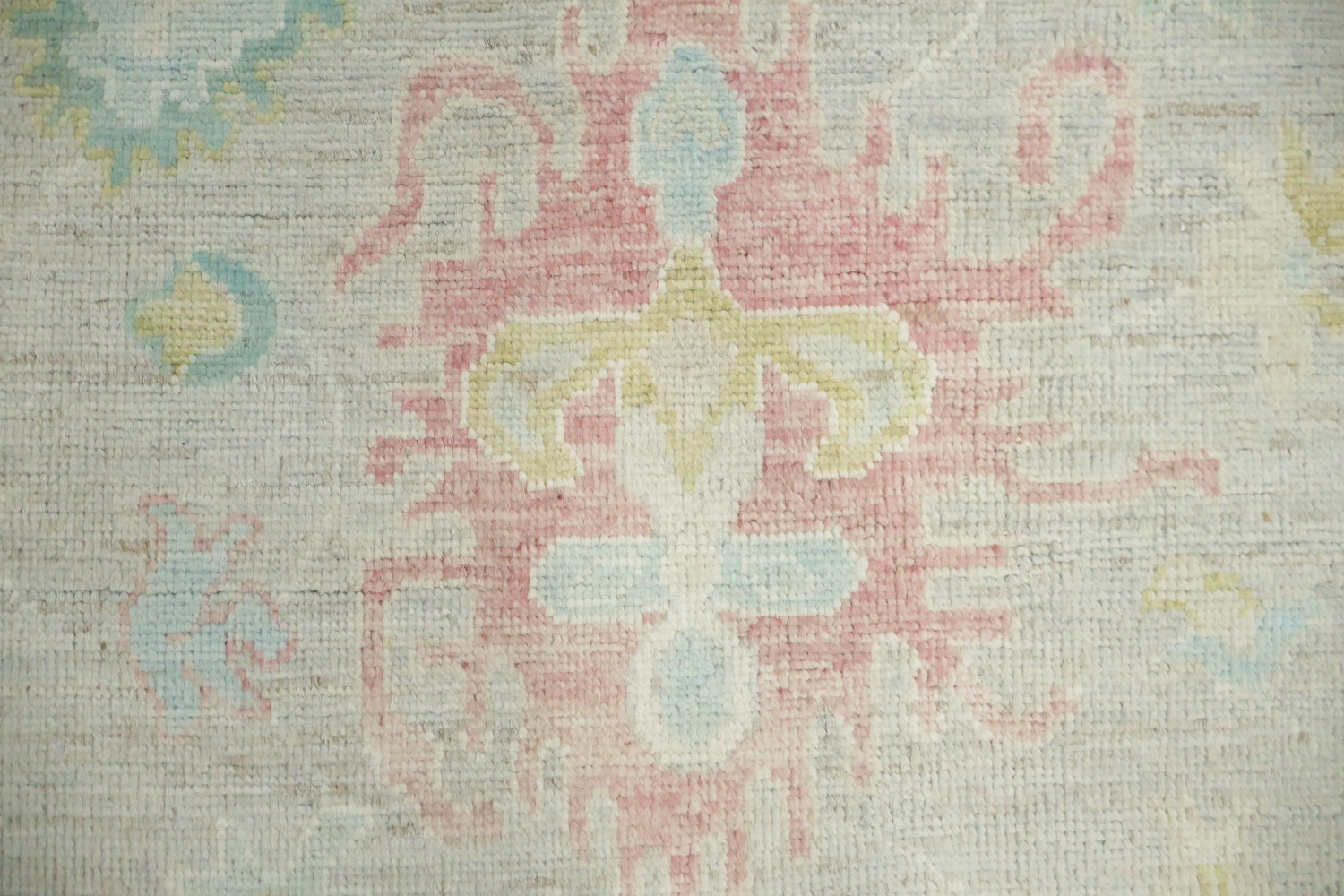 All Over Traditional Oushak Wool Area Rug 10x14