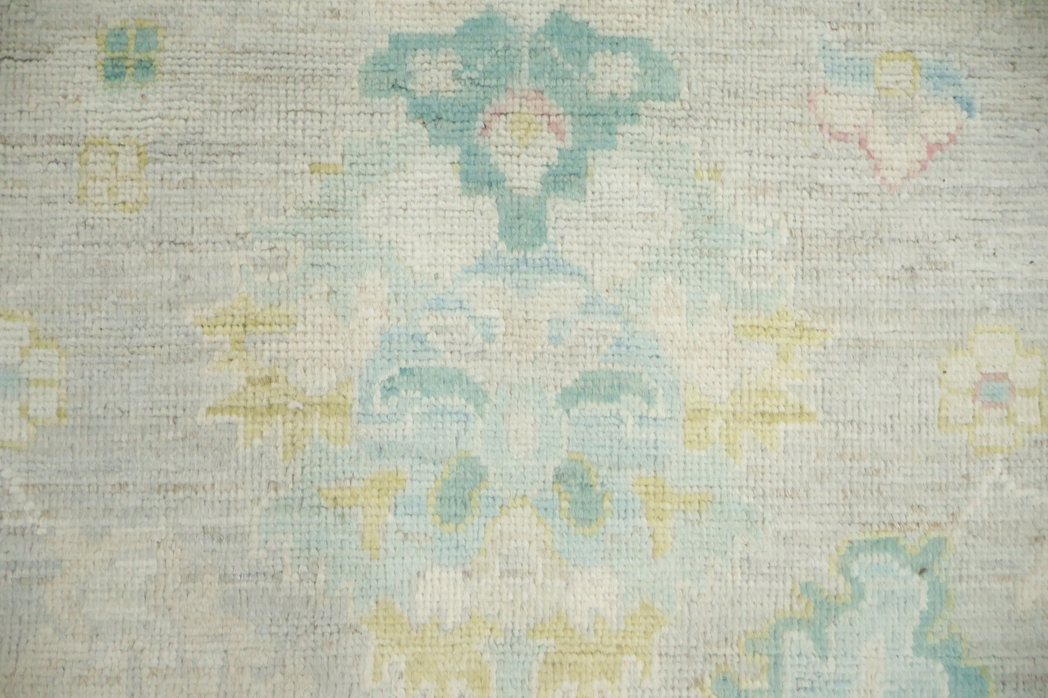All Over Traditional Oushak Wool Area Rug 10x14
