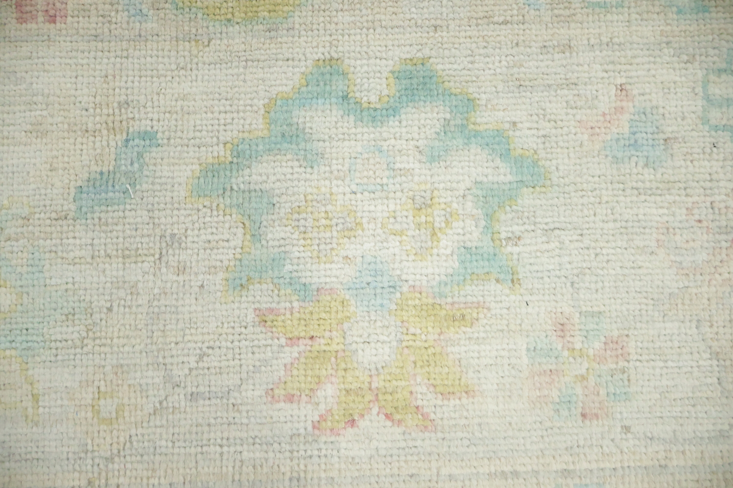 All Over Traditional Oushak Wool Area Rug 10x14