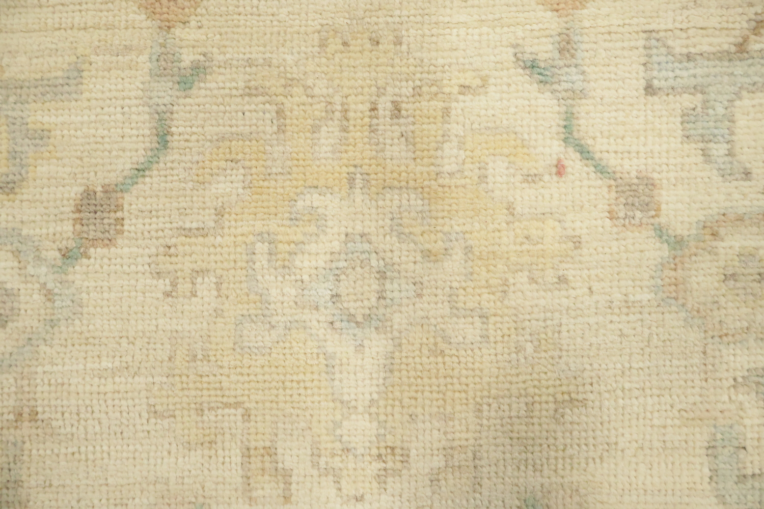 Geometric Wool Traditional Oushak Area Rug 6x9