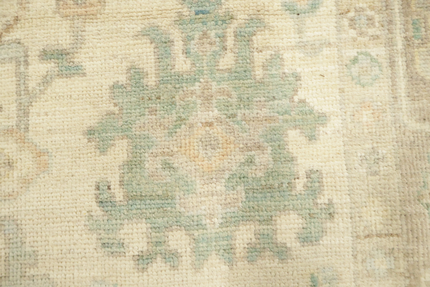 Geometric Wool Traditional Oushak Area Rug 6x9