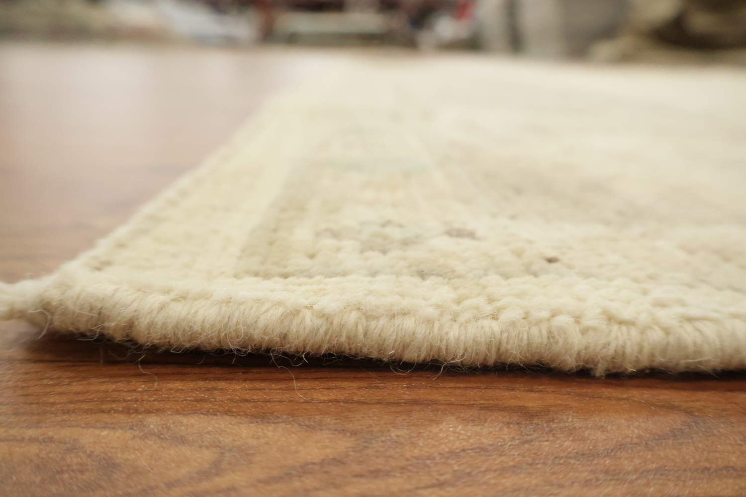 Geometric Wool Traditional Oushak Area Rug 6x9