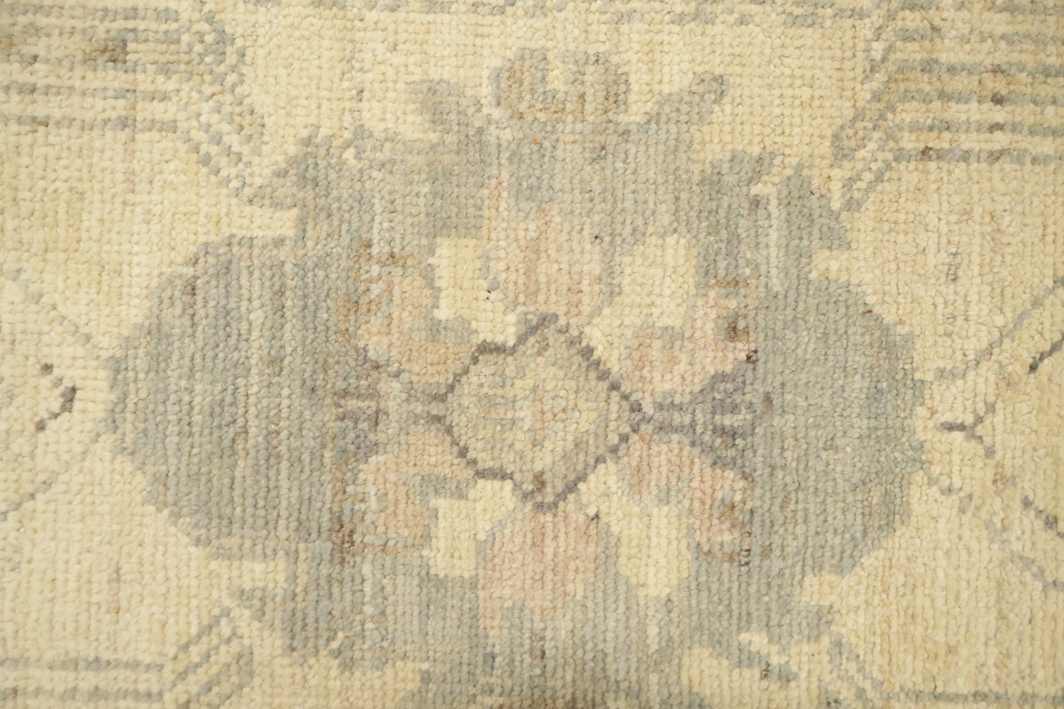 Geometric Wool Traditional Oushak Area Rug 6x9