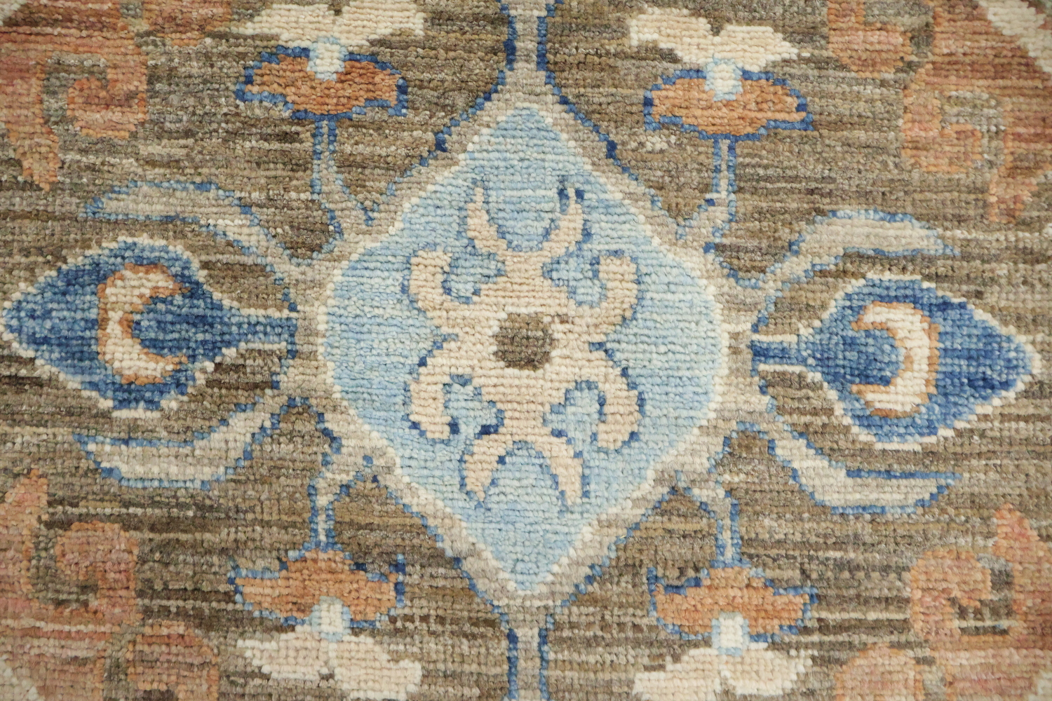 Wool Traditional Oushak Area Rug 9x12