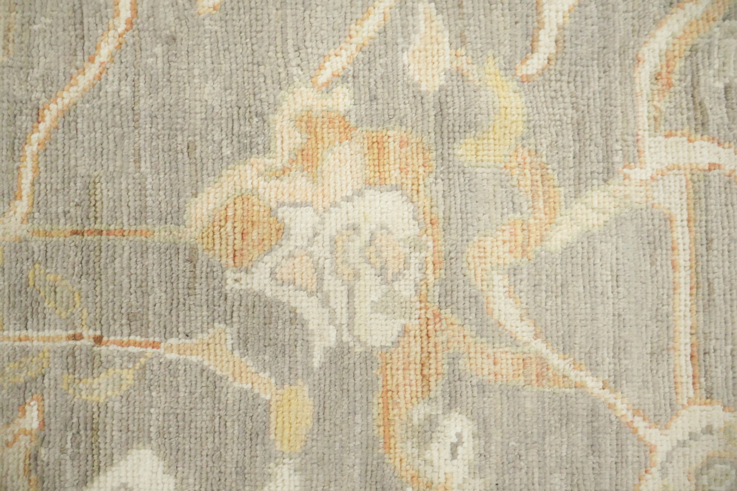 Geometric Traditional Oushak Area Wool Rug 9x12