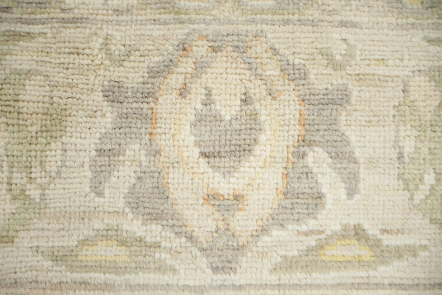 Geometric Traditional Oushak Area Wool Rug 9x12