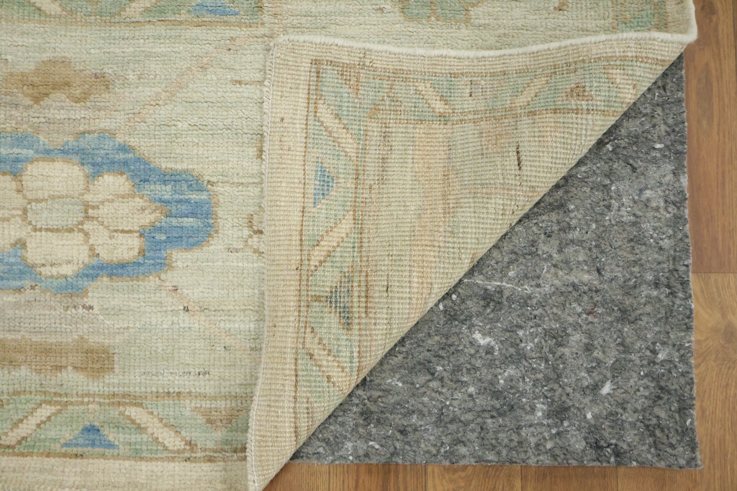 Turkish Vegetable Dye Wool Traditional Oushak Area Rug 10x14