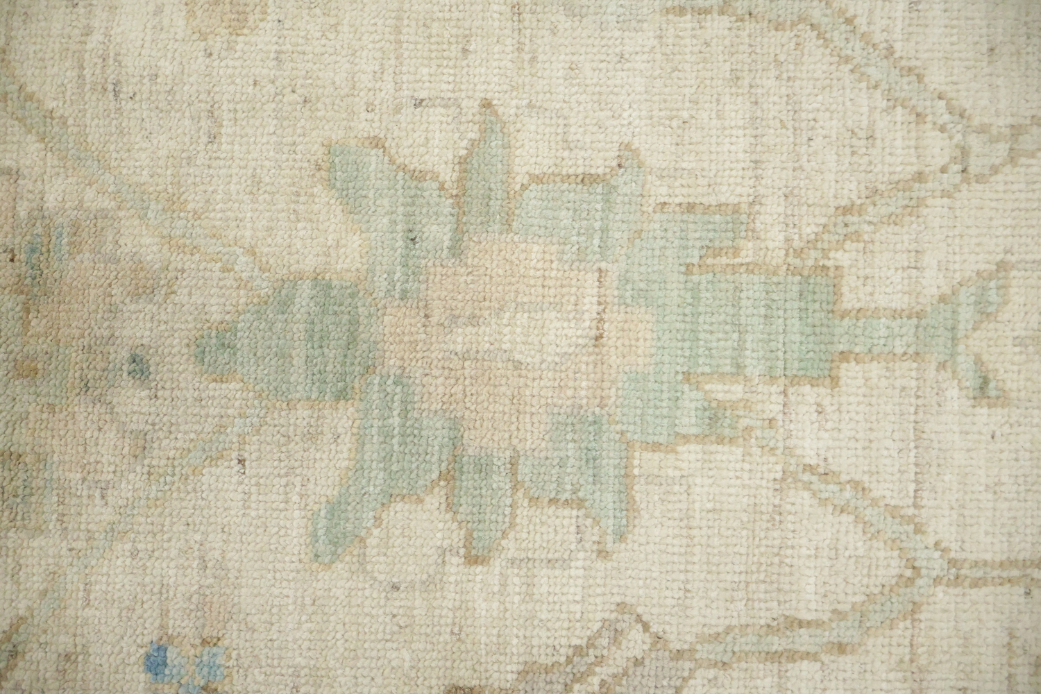 Turkish Vegetable Dye Wool Traditional Oushak Area Rug 10x14