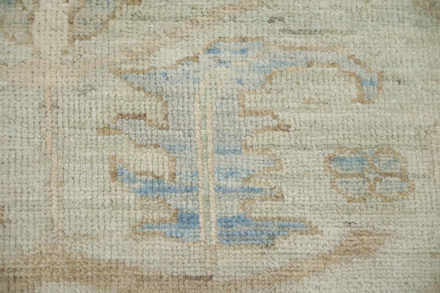 Turkish Vegetable Dye Wool Traditional Oushak Area Rug 10x14