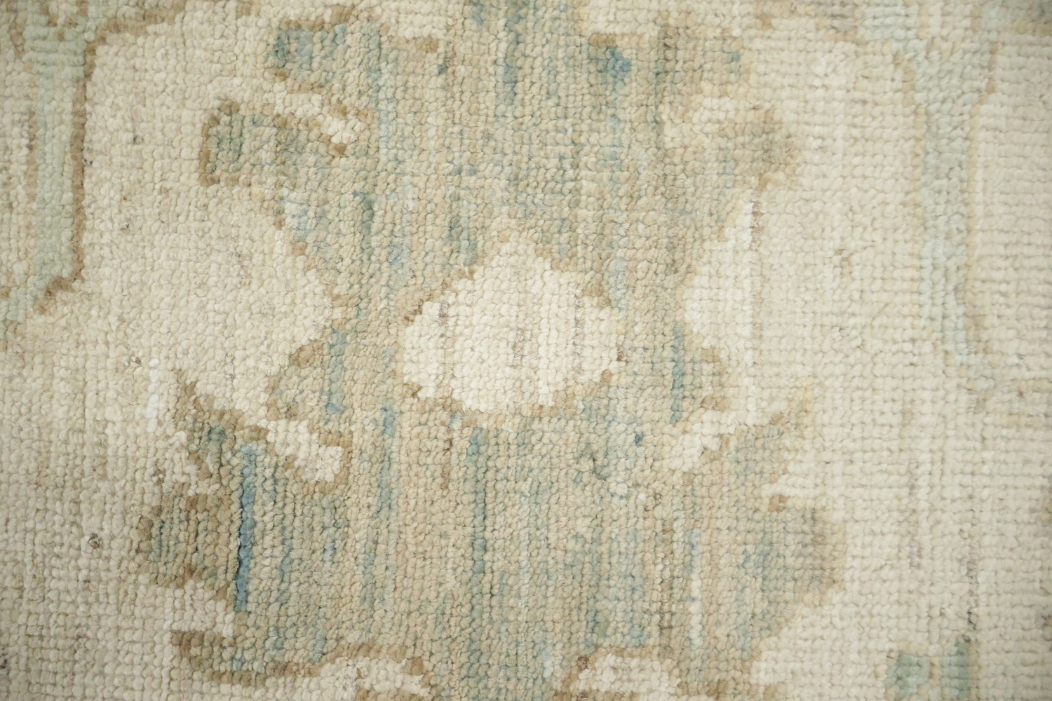 Turkish Vegetable Dye Wool Traditional Oushak Area Rug 10x14