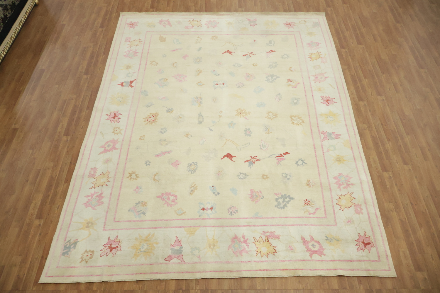 Traditional Oushak Area Wool Rug 10x13
