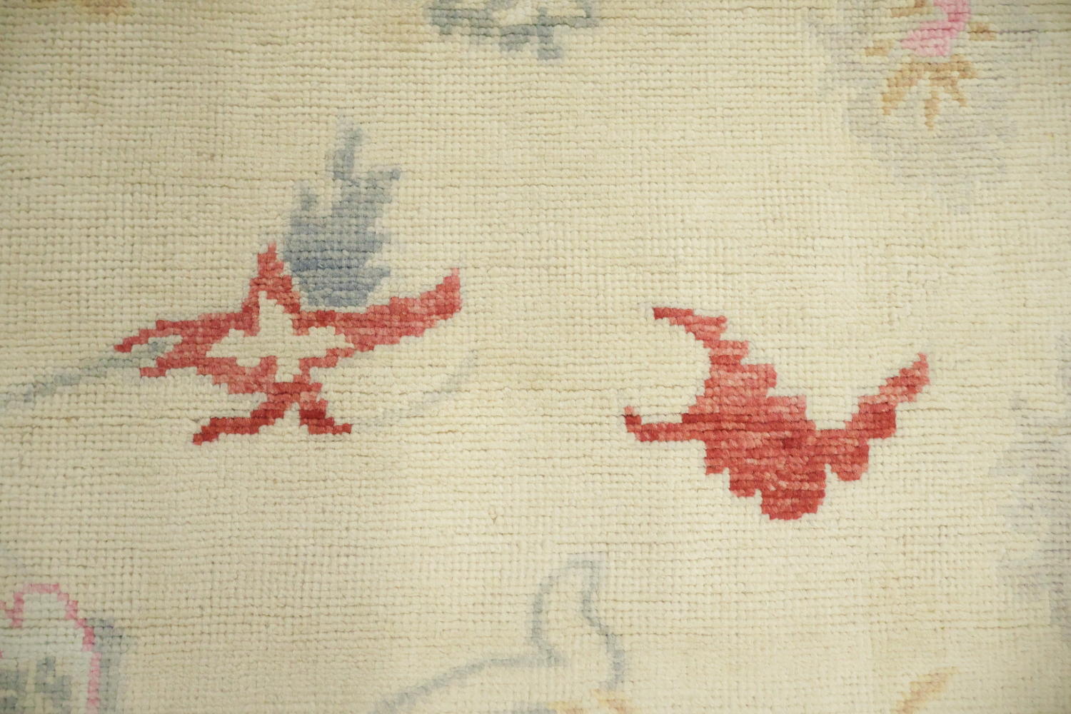 Traditional Oushak Area Wool Rug 10x13