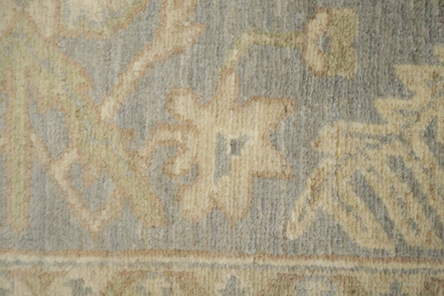 Traditional Wool Turkish Oushak Runner Rug 3x7