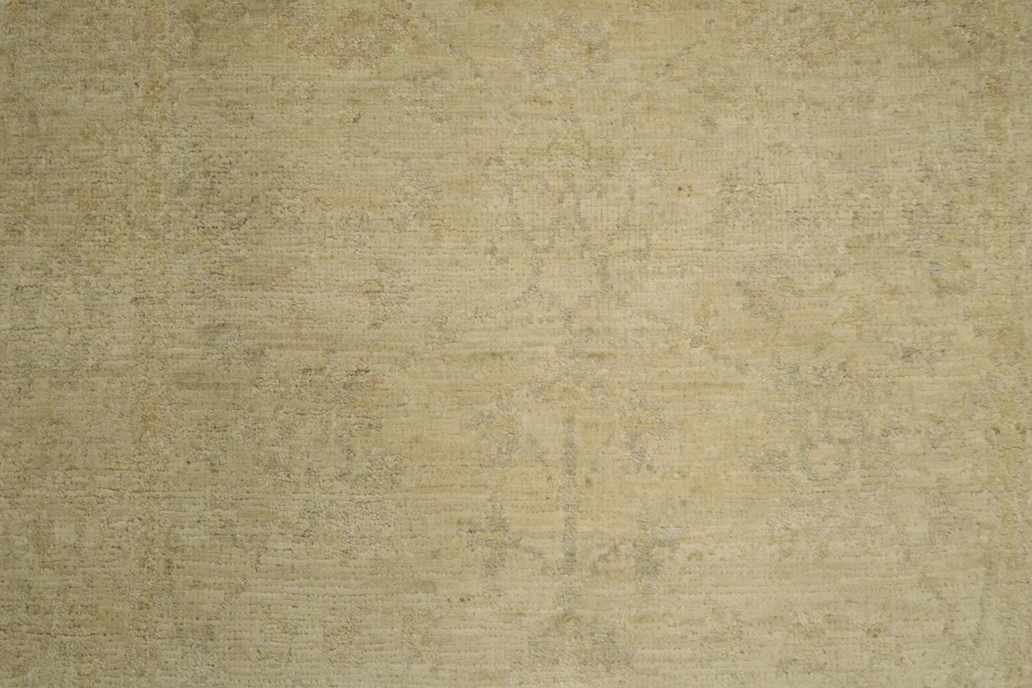 Muted Turkish Wool Traditional Oushak Runner Rug 3x8