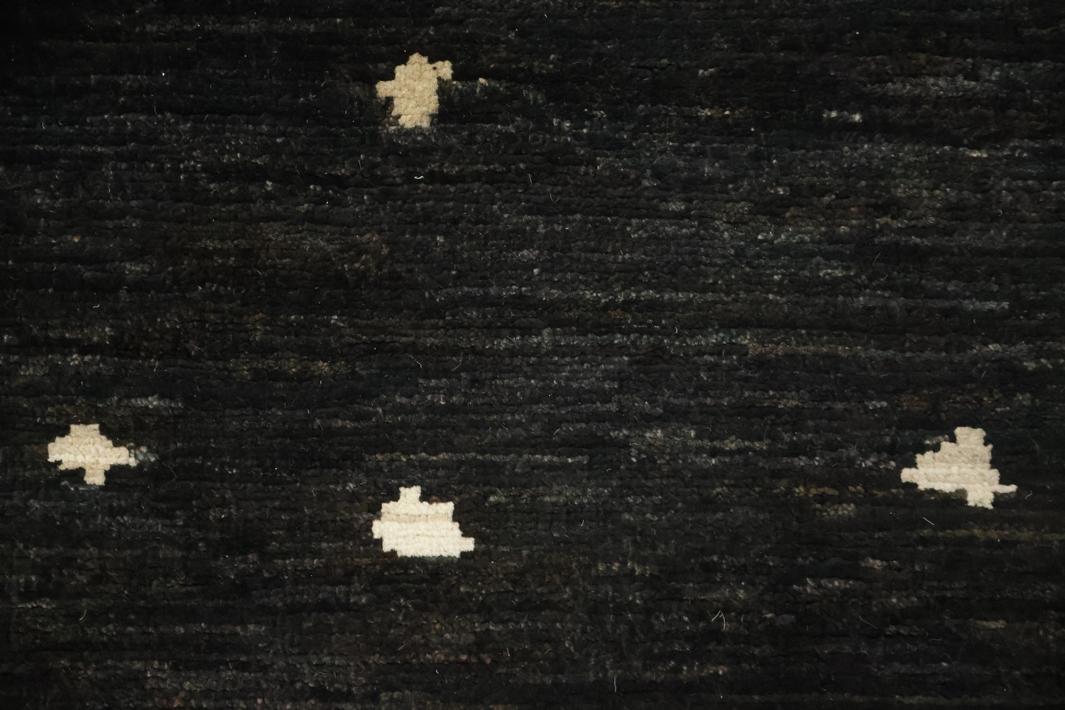 Mystical Forest and Dreamy Night Sky Woolen Rug Artwork 10x13