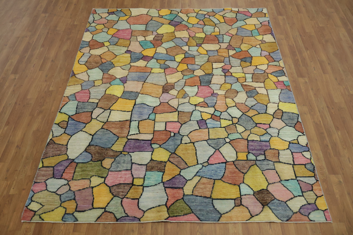 Wool Modern Gabbeh Oriental Area Rug 7x9