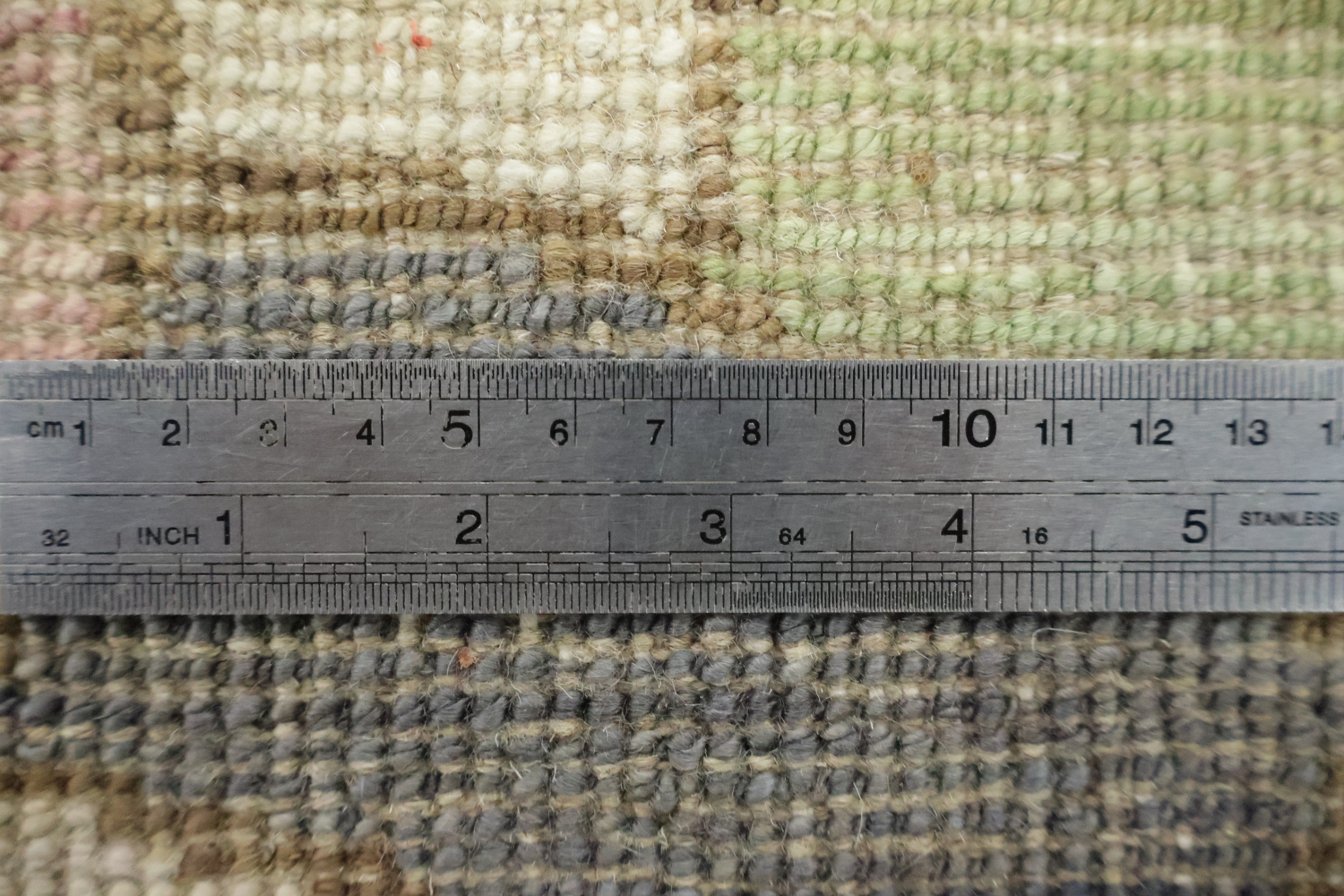 Artistic Pebble Design Gabbeh Area Rug with Pastel Shades 6'x8'